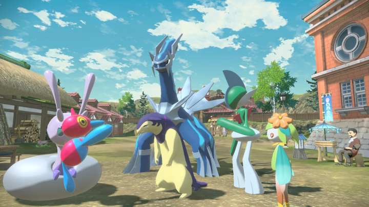 Fotograma del vídeo de Pokémon Legends Arceus.